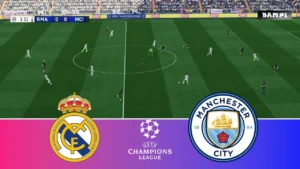 بث مباشر مباراة ريال مدريد ومانشستر سيتي بجودة عالية من البرنابيو في مباراة تألق مرموش